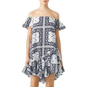Cinq A Sept Minella Dress Off the Shoulder 4